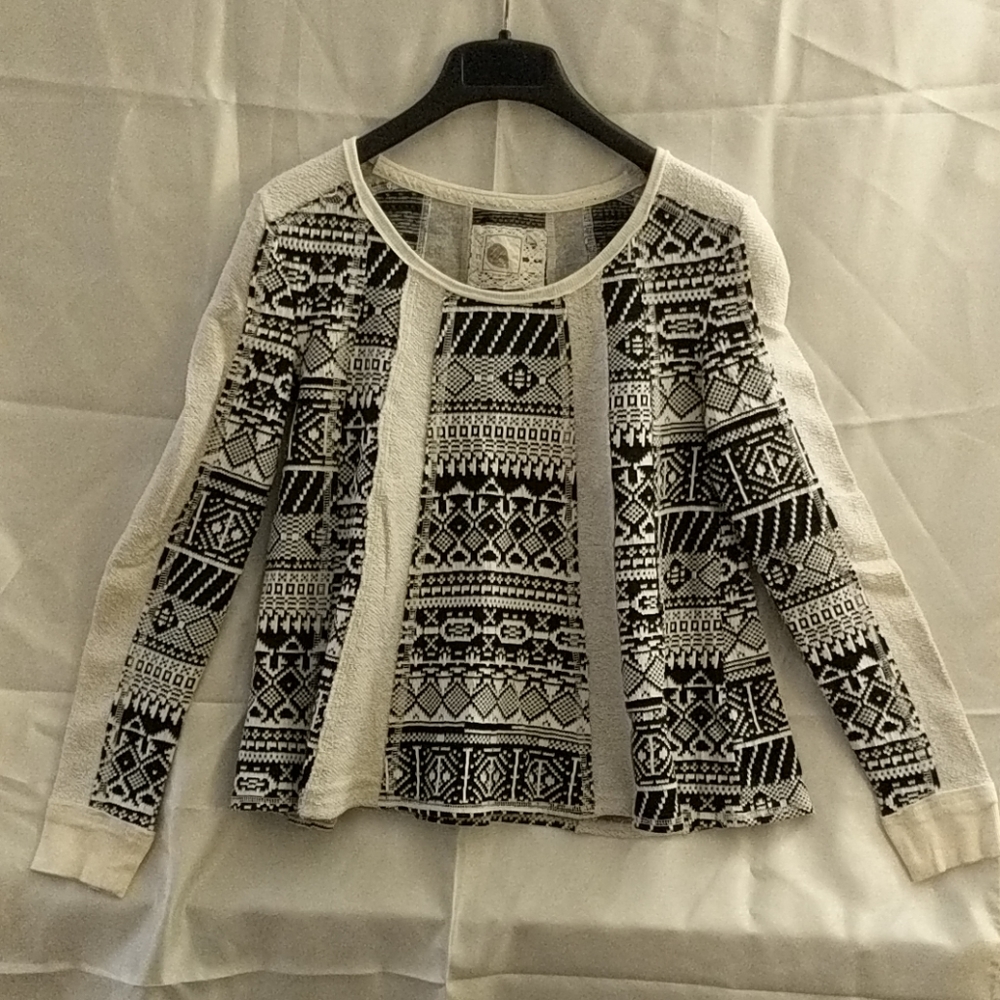 Anthropologie Lilka Flared Sweater